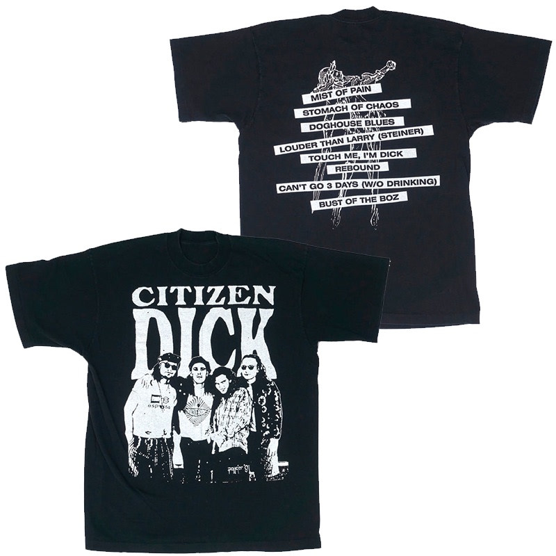 British Indie Rock Band Citizen  Punk American Style Men's Short-Sleeved T-Shirt from London, Uk