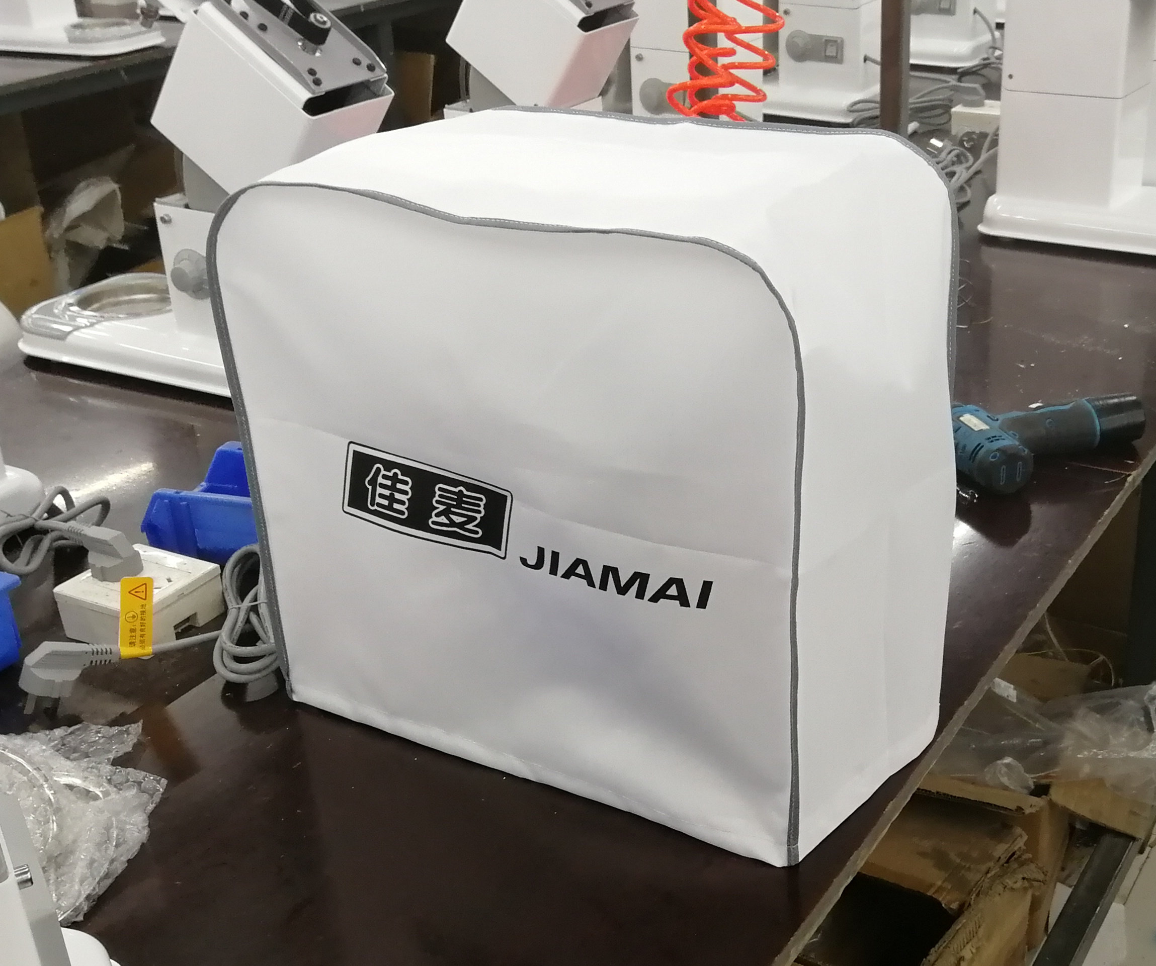 Canine chef's machine dust cover bread machine cover chef's accessories and machine anti-ash cover bed bag protective sleeve