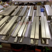 New Chinese antique auspicious cloud gate handle black bronze solid wood push-pull glass door handle custom hotel handrail