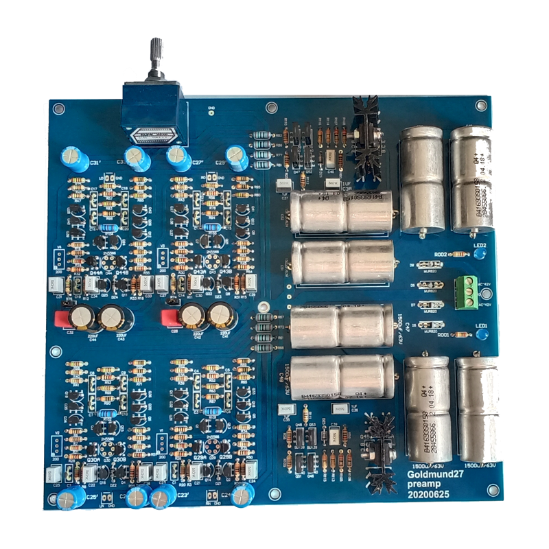 Gao Wen 27HIFI-class pre-amplifier board name machine line military-grade board
