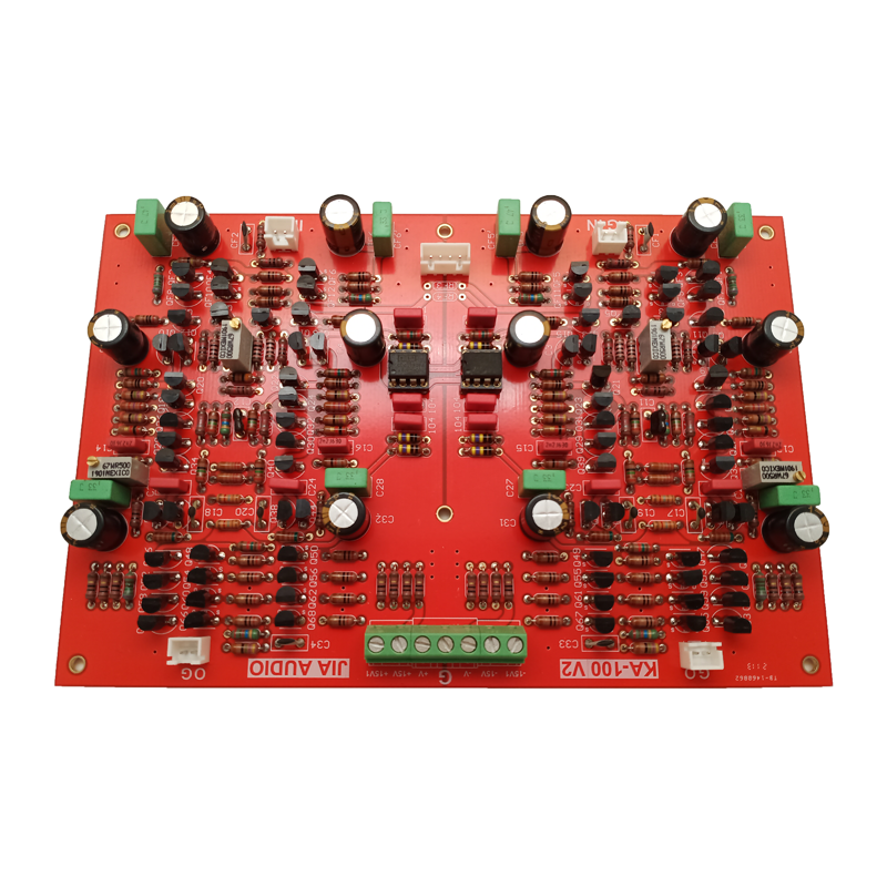 KA100 high-fidelity audio front-end and headphone amplifier board A100 upgrade version single-ended and balanced