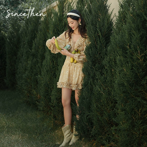 С тех порФлорида встречает французское платье для женщин, курортный стиль, французскую шифоновую юбку для маленьких женщин