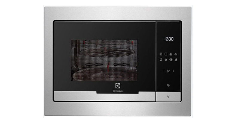 lò nướng loại nào tốt Electrolux / Electrolux nhúng nhà không có lò vi sóng vân tay với thịt nướng mới EMS2585X lò nướng bánh