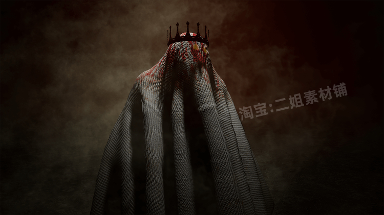 图片[12]-Ghost King鬼王长袍幽灵人物角色NPC游戏资产UE5虚幻5.1皇冠素材-cg男孩