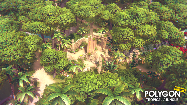 图片[9]-POLYGON Nature Biomes Season One自然生物群落UE4虚幻5卡通资产-cg男孩