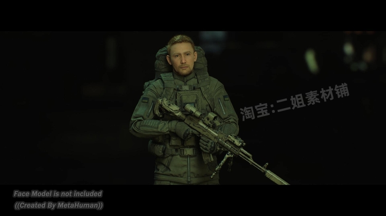 图片[6]-ShooterStarter OPB Full步枪火箭发射器写实UE4虚幻5模块化角色-cg男孩