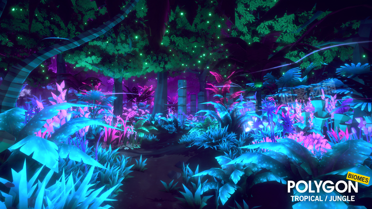 图片[12]-POLYGON Nature Biomes Season One自然生物群落UE4虚幻5卡通资产-cg男孩