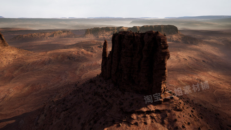 图片[9]-rushify – Canyons Pack V4.27峡谷地形笔刷UE4景观材质纹理素材-cg男孩