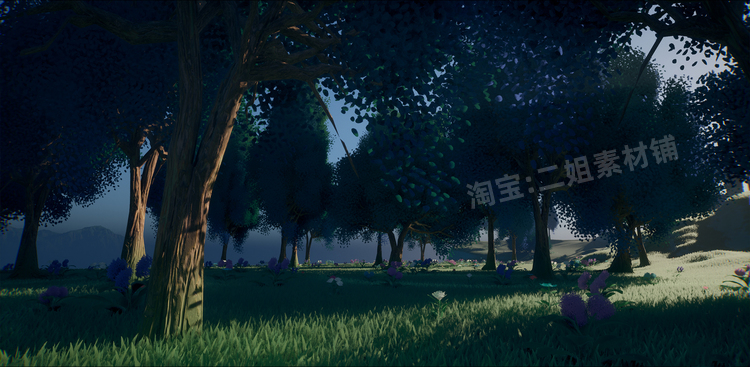 图片[6]-Stylized Azure Hillside程式化建筑家具家居UE5虚幻5.1模型资产-cg男孩
