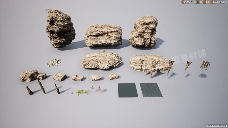 图片[6]-Cave Environment Modular幻想洞穴环境模块化UE4虚幻UE5模型资产-cg男孩