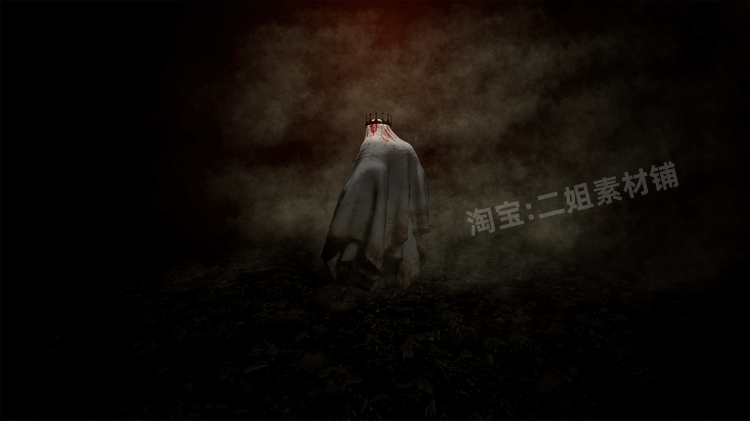 图片[7]-Ghost King鬼王长袍幽灵人物角色NPC游戏资产UE5虚幻5.1皇冠素材-cg男孩