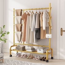 Landing cap rack Mobile hanger hanger room bedroom simple modern drying rack does not occupy the home collection clothes