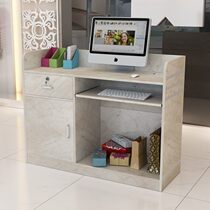 Rectangular combination table bar 100cm barber shop table front desk 1 2 meters atmospheric fast food shop lockers cashier counter