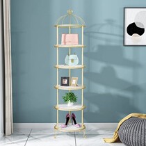 Bag shelf Nordic display rack Net red iron multi-layer storage rack put floor to floor home bedroom storage rack
