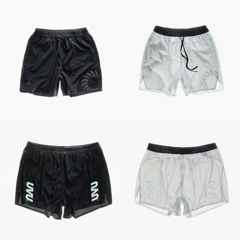 In-Stock Uvu Running Quick-Drying Sports Fitness Running Ultra-Lightweight Breathable Sweat-Wicking Functional Shorts 4-Point Pants