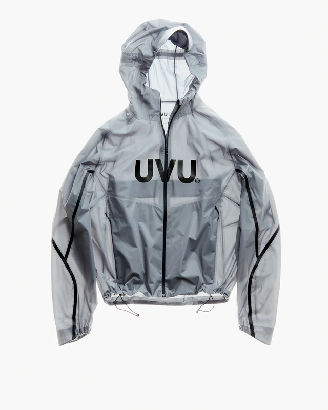 In-Stock Uvu Running Rain Jacket Functional Outdoor Lightweight Windproof and Waterproof Jacket
