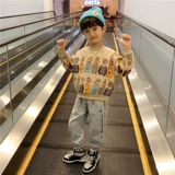 Утепленная толстовка для мальчиков, демисезонный детский приятный телу пуховик, увеличенная толщина, 2020