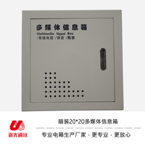 Toguang Communication concealed 200200 weak current box Multimedia hub box Wiring box Multimedia information box