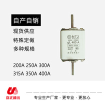 Pure copper RT16-2 core NT2 square tube knife contact fuse fuse 80-400A core