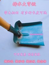 Pumping down the water well septic tank bending shovel shovel shovel scoop scoop scoop sand sand shovel shovel vertical scoop with handle