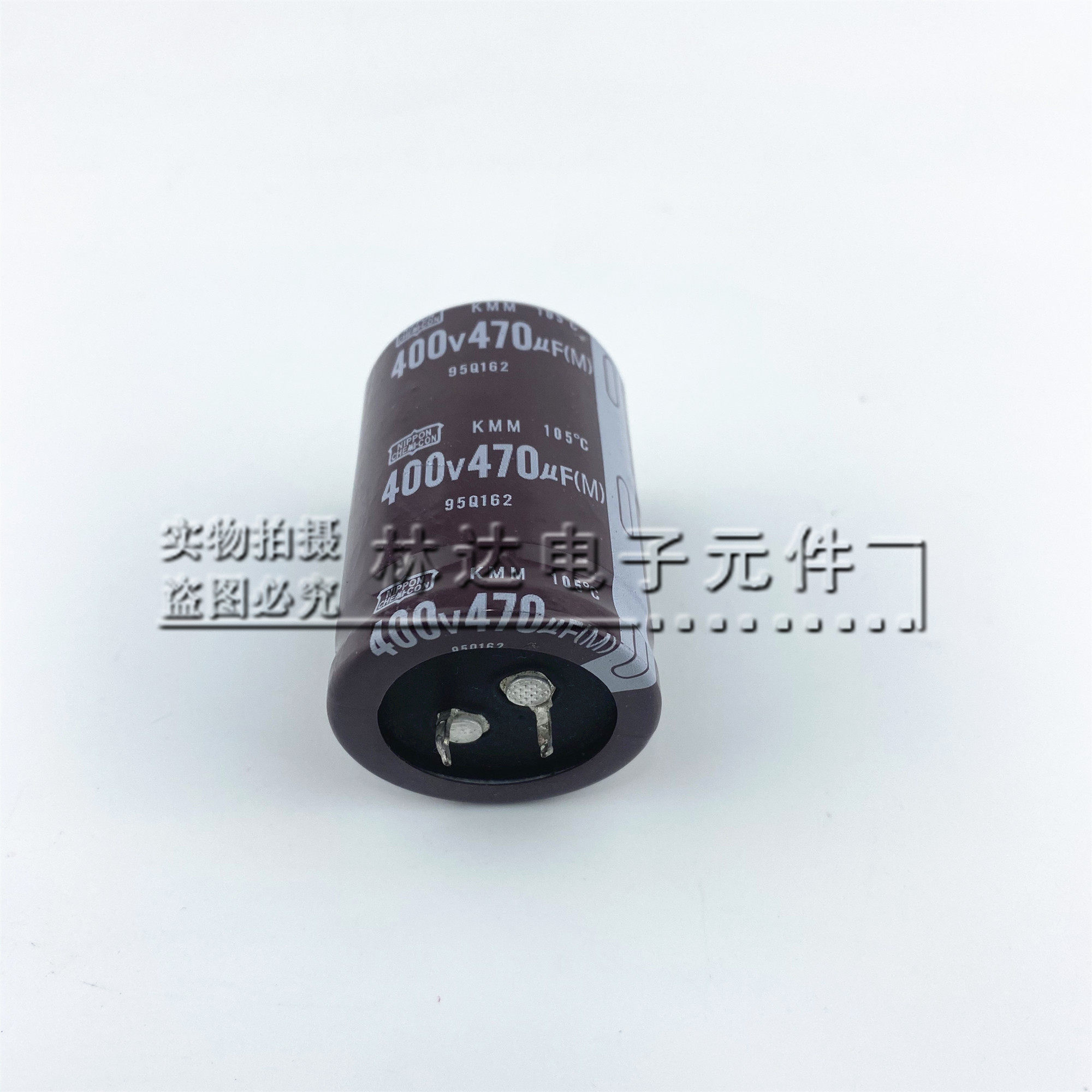 New original imported black King Kong 400V470UF 450V470UF welding machine dedicated hard foot capacitor