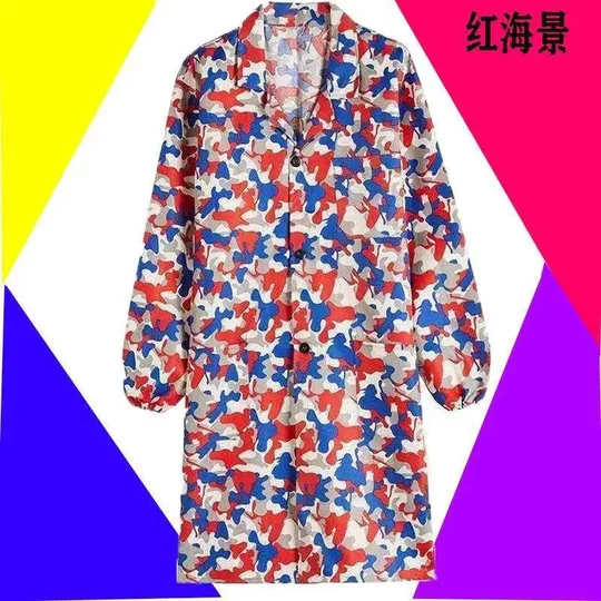 Летняя тонкая рабочая куртка, комбинезон с длинными рукавами для мужчин, специальная рабочая одежда для работников склада, защита от загрязнений для женщин