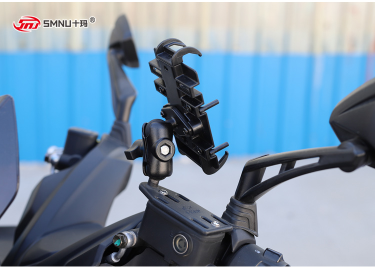 SMNU ten Ma Locomotive Mobile Phone Holder Racing Bionics Large Pedal Oil Pump Ball Head Three Yang Golden Wing Sheep Locomotive