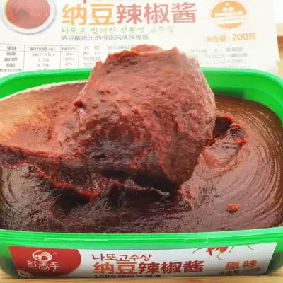 Yanbian hot sauce Korean national cuisine Natto hot sauce Bibimbap hot sauce Korean hot sauce salty and sweet hot sauce soup sauce