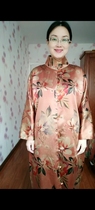Silk fragrant cloud yarn 5 5 5 5 Mumi heavy satin windbreaker shirt ￥2580