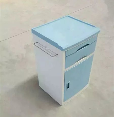 ABS bedside table in hospital ward plastic bedside table in nursing home school bedside table