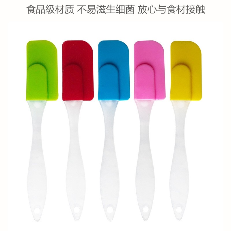 小号硅胶刮刀DIY手工皂烘焙一体硅胶刮刀蛋糕刮刀