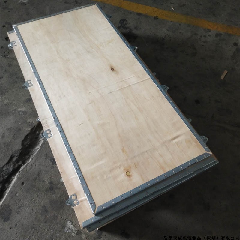 Hộp gỗ tùy chỉnh Xuất khẩu bao bì hộp gỗ miễn phí Logistics hộp gỗ Ván ép hộp gỗ Dây đai thép xuất khẩu Hộp gỗ - Cái hộp thùng gỗ thông