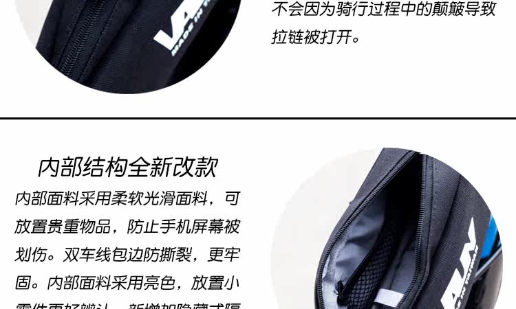 Sacoche pour vélo mixte VAUN - Ref 2220274 Image 12