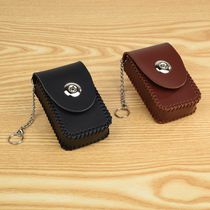 Belt Key Bag Car Key Belt Bag Handmade Bull Leather New Hung Waist Cover Wearing Leather Strap Mini genuine leather male