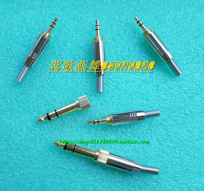 Original Panasonic PR-DJ1200 1210 DH1200 3 5 to 6 5 conversion head threaded headphone plug