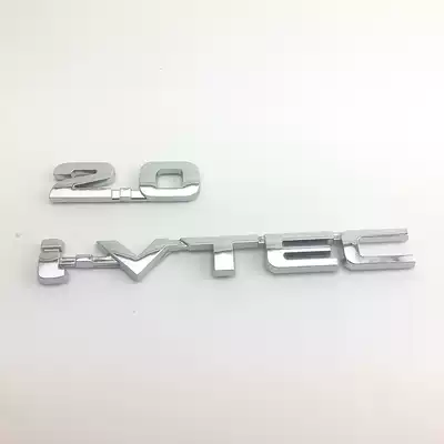 Seventh and Eighth Generation Accord 2 0IVTEC car logo backup tail box 2 4IVTEC English letter Mark displacement logo sticker