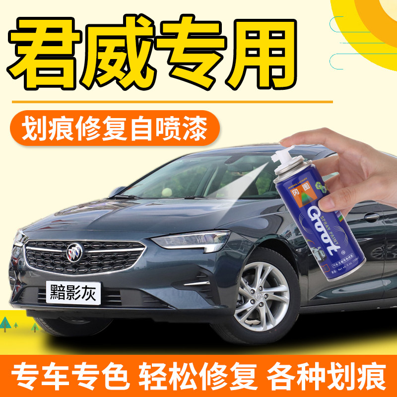 Buick Regal paint pen black shadow gray car paint scratch repair ink jade black constant gold self-spray paint ivory