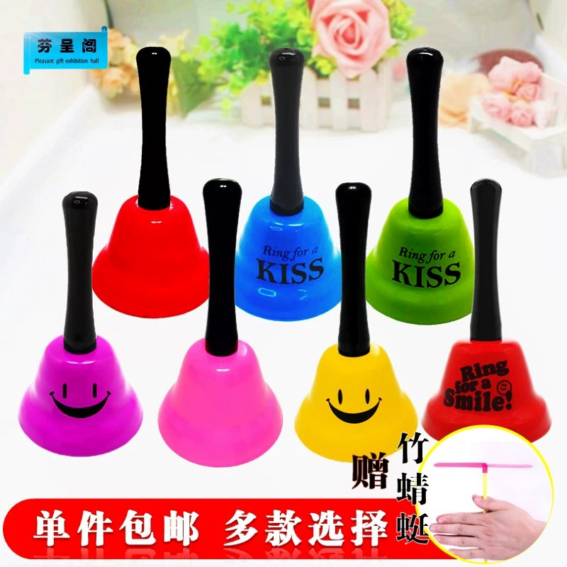 Trẻ em đồ chơi tay cầm màu sắc gọi chuông câu đố lớp mẫu giáo Giáng sinh tay chuông - Đồ chơi nhạc cụ cho trẻ em đàn điện tử cho bé