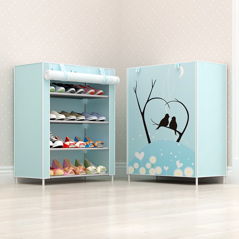 2021 new style of shoe cabinet small apartment rental house with shoe cabinet outside the door and corridor balcony outside the door