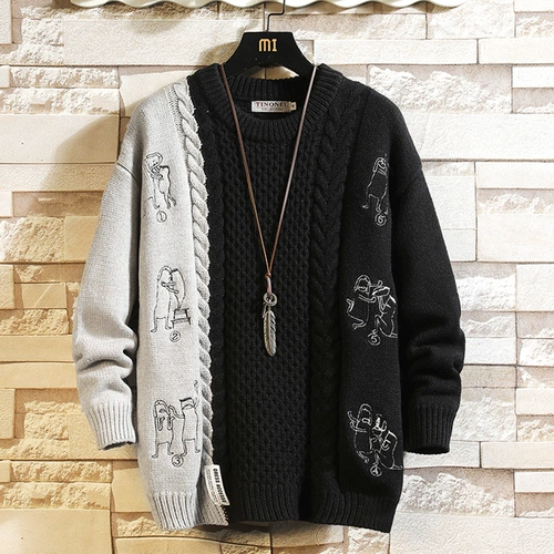 Демисезонный свитер для отдыха, базовый приятный телу трендовый трикотажный кардиган, большой размер, в корейском стиле