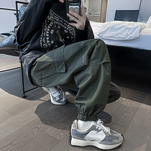 Летние штаны для отдыха, свободный крой, оверсайз, большой размер