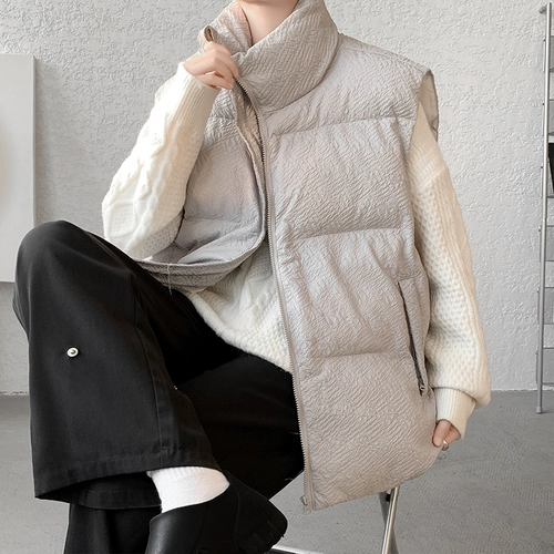 Зимний жилет, легкий и тонкий пуховик с пухом, куртка, коллекция 2023, большой размер