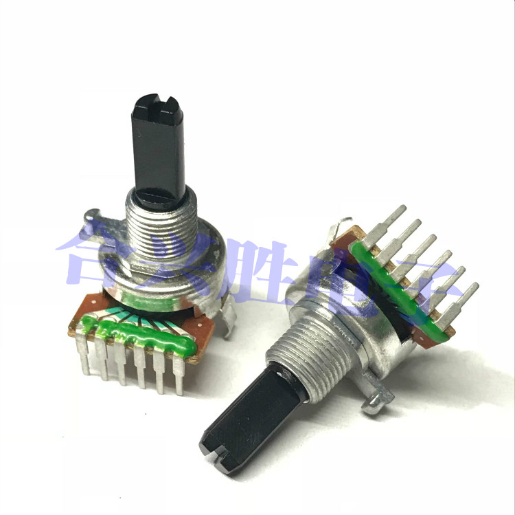 161 type double B100K Tianlong power amplifier high bass balance potentiometer Mai Bo sound volume potentiometer 6 feet