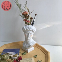 Bedside table ornaments desk cabinet decorations room bedroom table study ins Wind Photo furnishings small objects