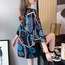 Pregnancy Woman Dress Summer Fashion Spicy Mother Short Sleeve T-Shirt Woman 2022 New Relaxed Country Wind 100 Lap Pure Cotton Pregnant blouse