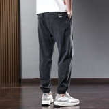 Летние тонкие джинсы, трендовые шелковые штаны, оверсайз