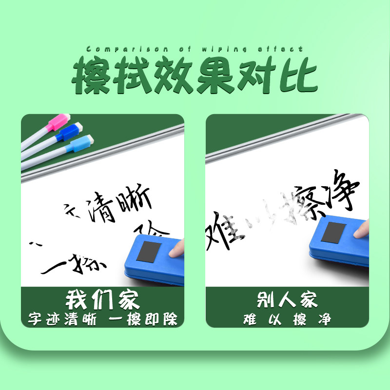 彩色白板笔可擦儿童无毒画板笔黑板笔水性水笔记号笔白板写字板笔细头易擦易写红色蓝色黑色白班笔小支可擦除-淘宝网