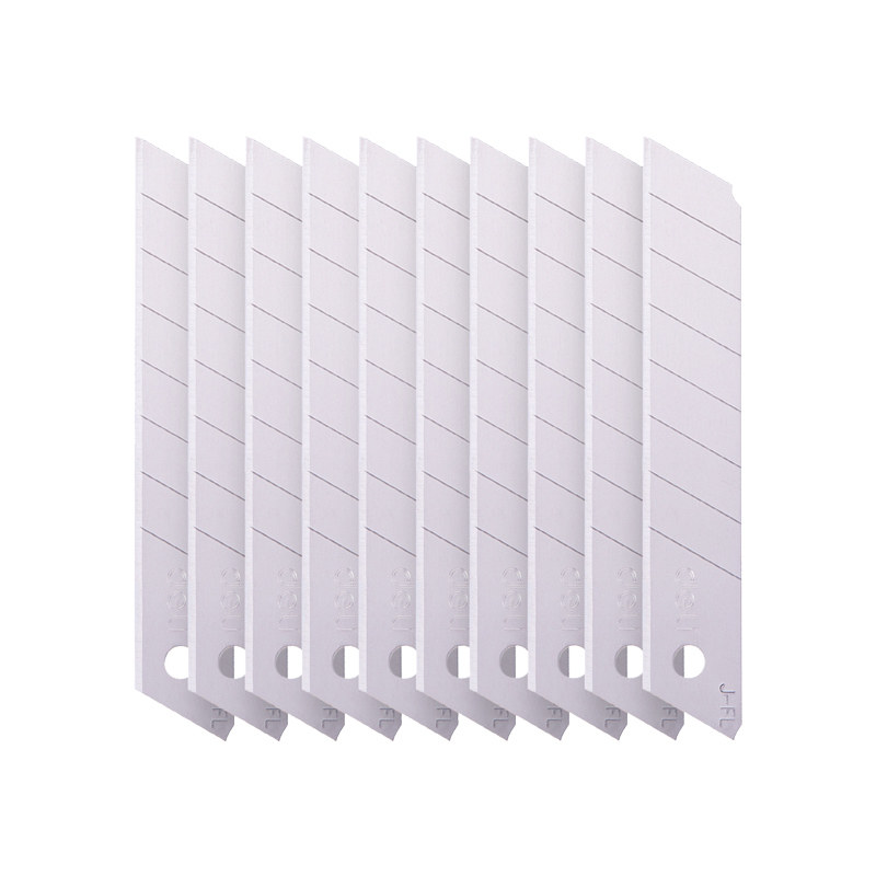 Deli Utility Knife Blades 18mm Wallpaper Knife Industrial Utility Knife Replacement Carving Knife Special Knife Pen Handmade Knife Wallpaper Knife Titanium Alloy Paper Cutter Stainless Steel A1