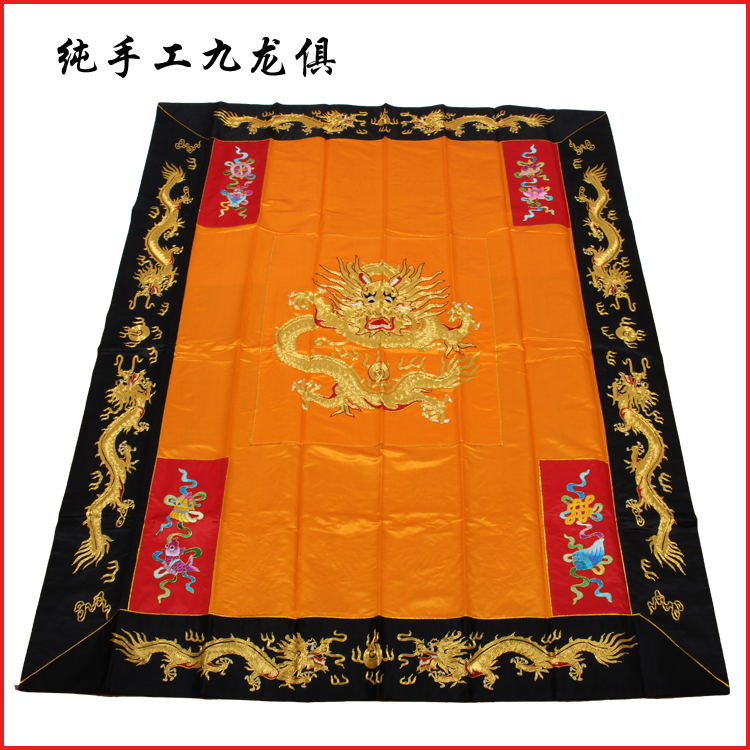 Taiwan's Barley monk's innate innate craftsmanship is innate and pure handmade embroidery Kowloon innate