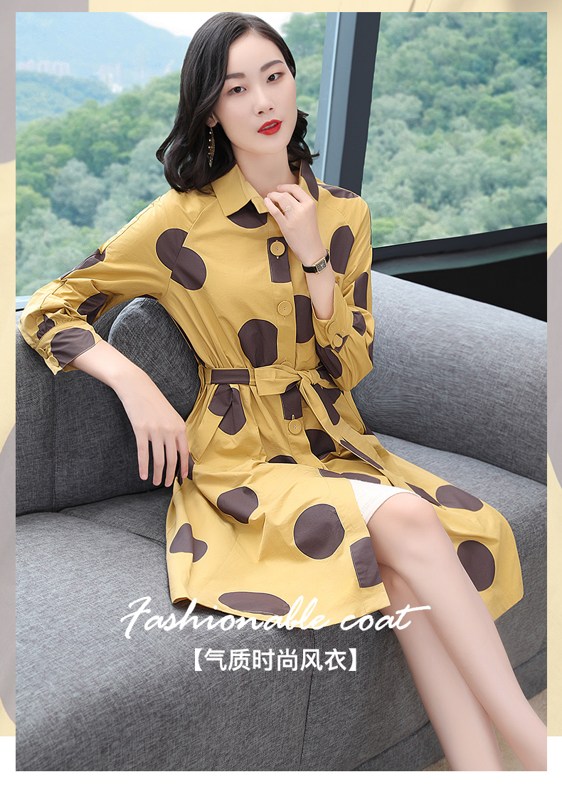 Trench pour femme en Coton - Ref 3225977 Image 7